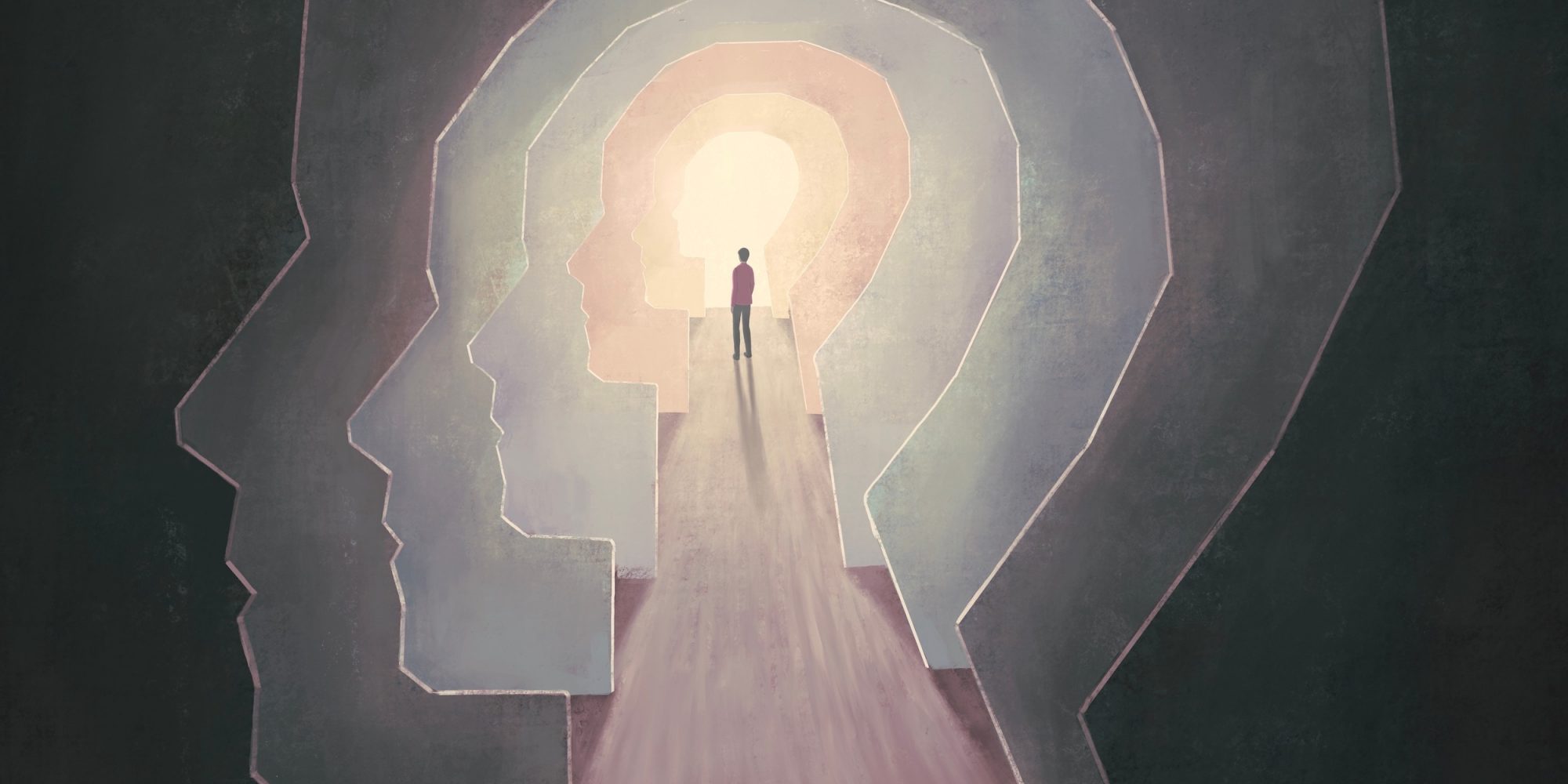 Brain,Mind,Spiritual,Soul,Freedom,And,Hope,Concept,Art,,3d Brain mind spiritual soul freedom and hope concept art, 3d illustration, surreal mystery artwork, imagination painting, conceptual idea of success